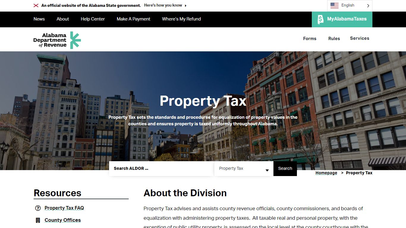 Property Tax - Alabama Department of Revenue